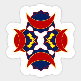 Four Samurai Sticker